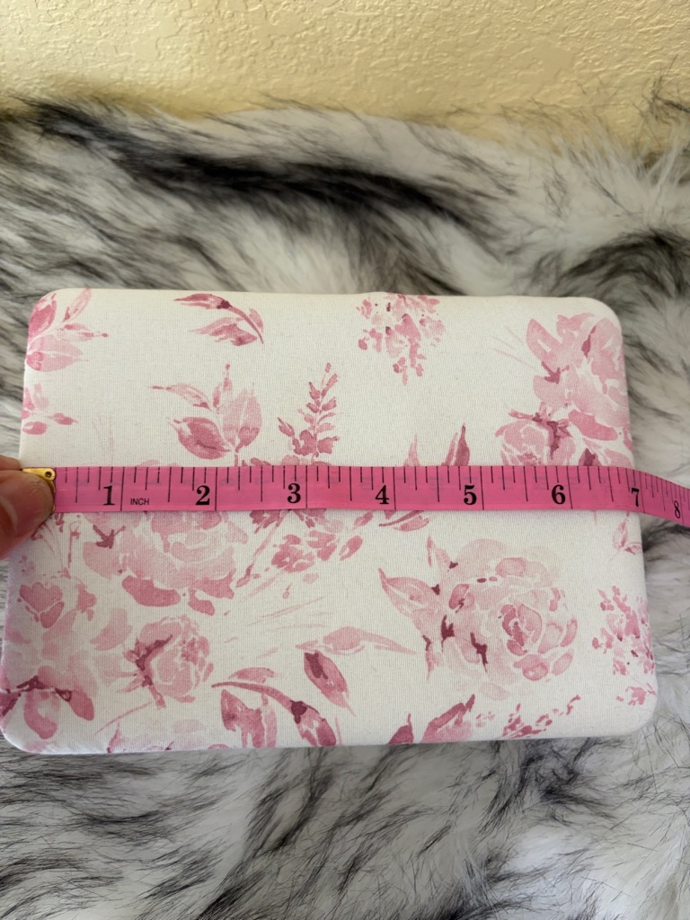 Floral Pink and White Decorative Jewelry Box - Picture 7 of 8